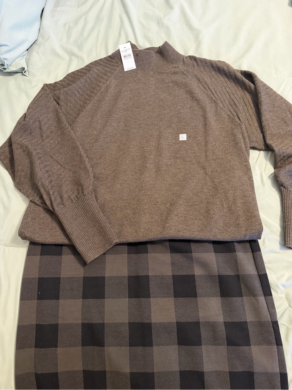 Loft Skirt and Sweater